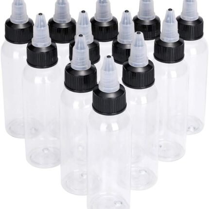 Bottiglietta di plastica vuota per colore