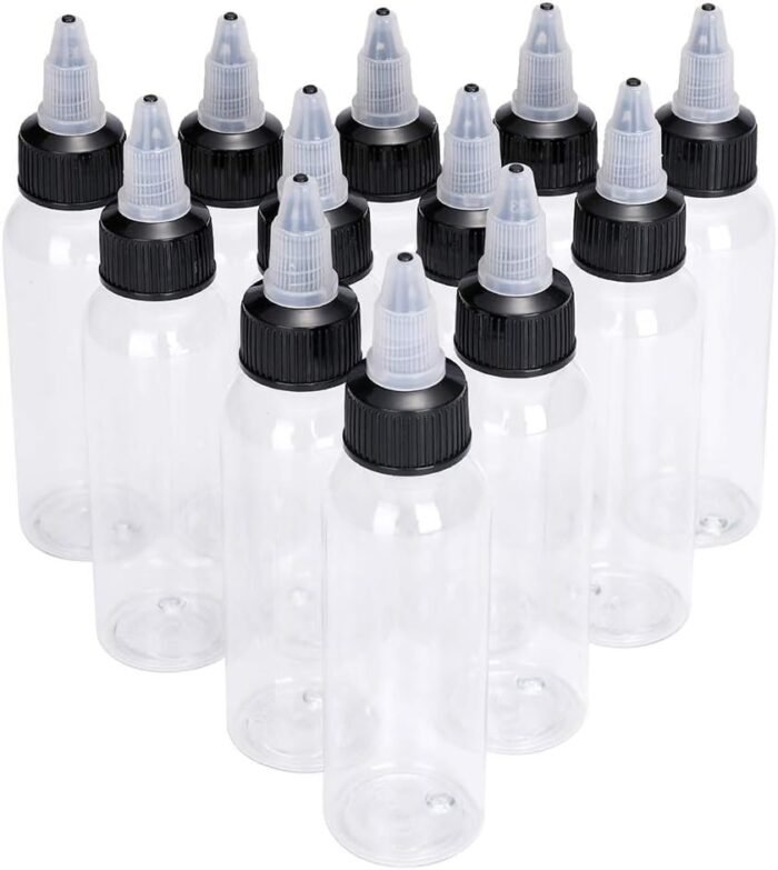 Bottiglietta di plastica vuota per colore - immagine 1