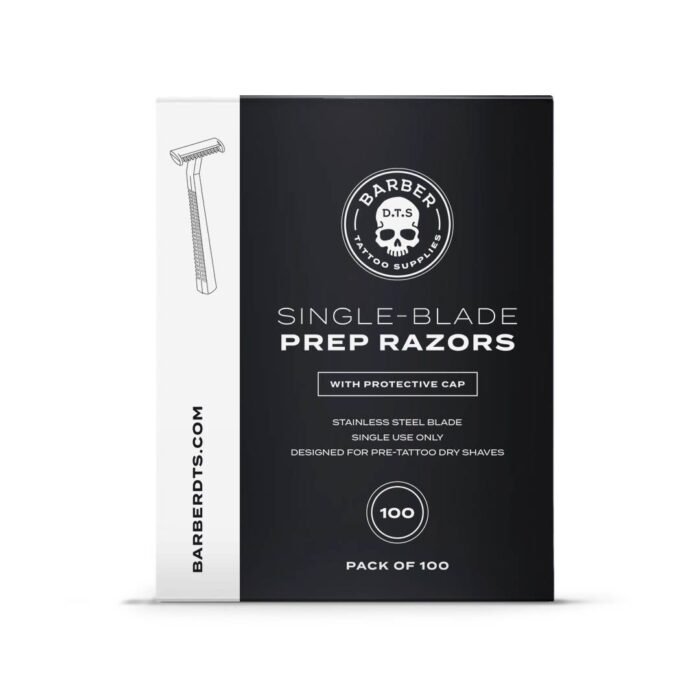 Rasoi usa e getta monouso Barber DTS (100pcs) - immagine 1