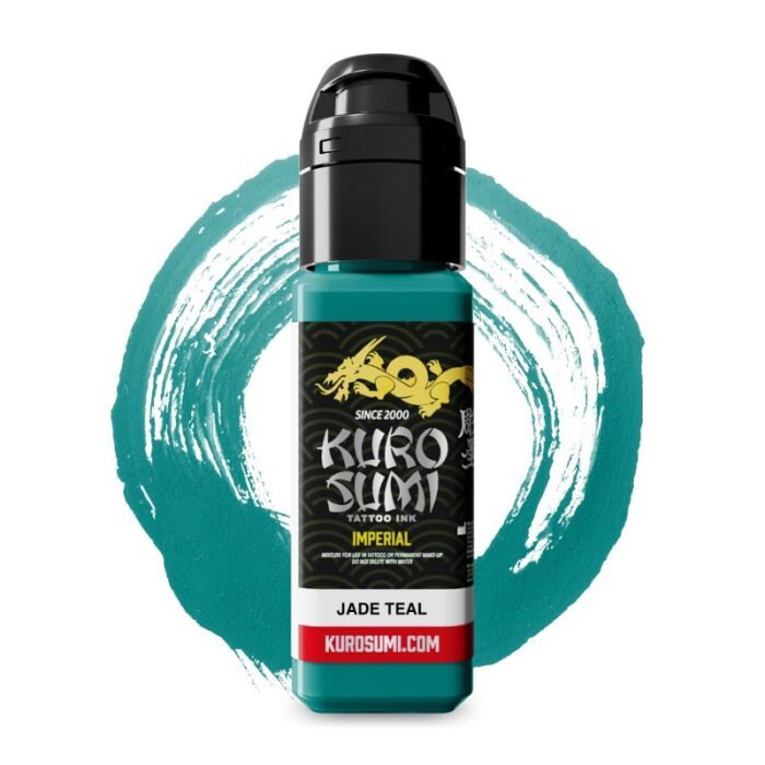 Kuro Sumi Imperial Tattoo Ink - Jade Teal v2 - immagine 1